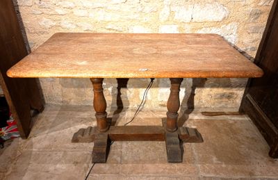 Table bistrot H 74X118X68cm - Photo 1