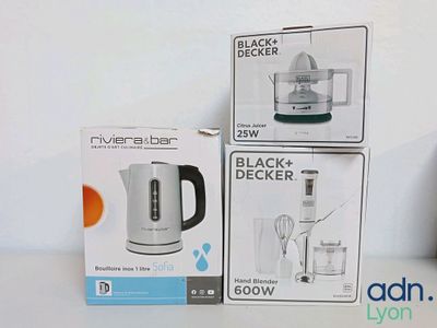 Lot de 3 appareils électroménagers - RIVIERA&BAR - BLACK+DEC…