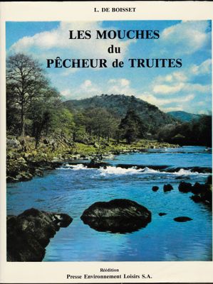 the cover of les mouches pecheur de truites
