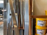a room with a bunch of metal pipes in it