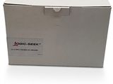a white box that is open on a white surface