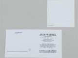 an image of a business card with a picture of an angel warrior on it