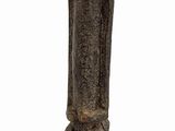 an image of a statue of a man with a helmet on it ' s head