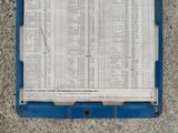 a piece of paper with a list on it sitting on the ground