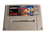 a nintendo game on a white surface with a white background