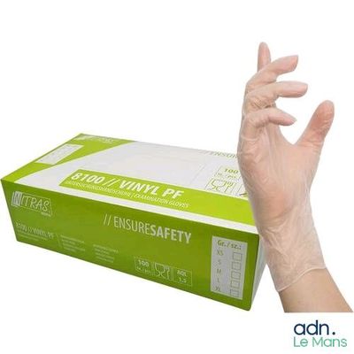 Lot de 10 boîtes de 100 gants a usage unique de taille M - N…