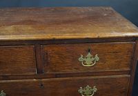 Commode anglaise en chêne, XIXe siècle et poignées en laiton… (photo 3)