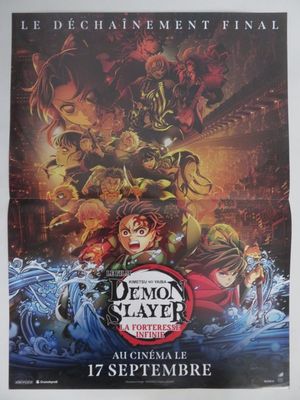 l'affiche du film « Demon Slayer »