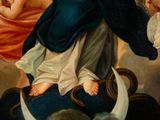 an image of a painting of a woman holding a child in her arms
