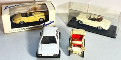 ELIGOR, GOZAN, VEREM, MINIALUXE - Lot de 4 voitures miniatures Peugeot - Photo 1