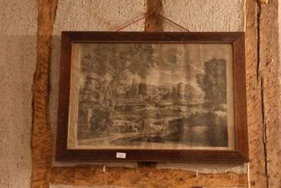 D'après POUSSIN et BAUDET Gravure en noir 49 x 73 cm // Enlè… - Photo 1