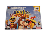 une boîte du jeu « Banjo l'ours » pour Nintendo 64