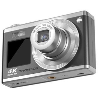 "Appareil photo numérique Thomson THR385 Noir et Argent + Ca…