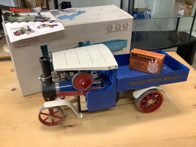 Camion à vapeur de la marque Mamod Steam Wagon SW1.