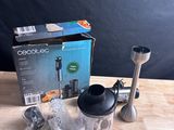 a box and a blender sitting on a table