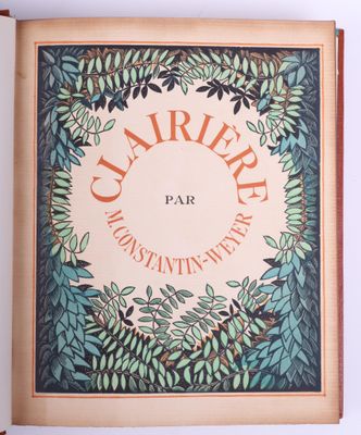 [FALKE] CONSTANTIN-WEYER (Maurice)