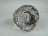 a glass object that is sitting on a table