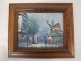 une photo d'un tableau accroché au mur
