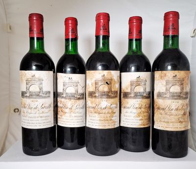 5 Bts CHATEAU LEOVILLE LAS CASES(ME a mieux,eta,eth,cta) 2 G…