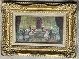 a picture of a painting hanging on a wall