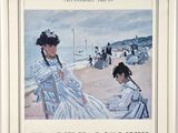 an image of a picture of a woman and a child on the beach