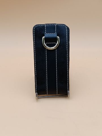 LANCEL.  Petite étui bleu marine