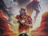 une affiche du film « Flash et Superman »