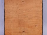 an image of a piece of wood with a drawing on it