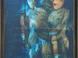 an image of a painting of a man and a woman standing next to each other
