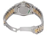 rolex watch on a bracelet with a white background