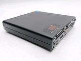 a black laptop computer sitting on top of a white table