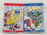 two books on a white surface one is a comic book and the other is a comic book