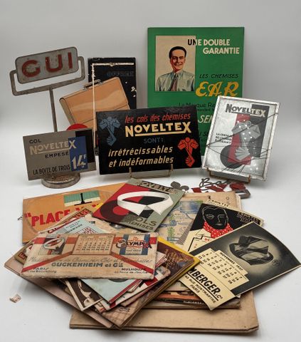 Lot de publicités diverses, années 50/70