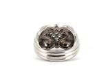 an image of a silver ring with a diamond in the center