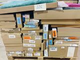 a pile of boxes that are stacked on top of each other