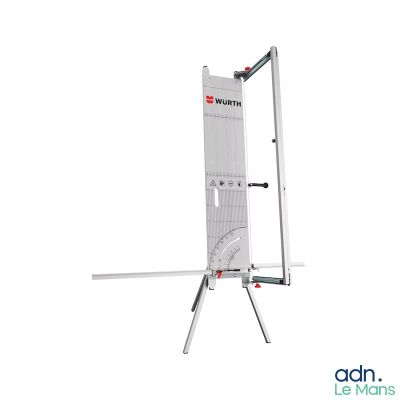 an image of a picture of a white and red object on a tripod