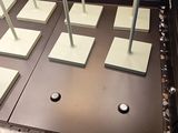 a lot of candles that are sitting on a table