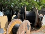 a lot of wires that are sitting on the ground