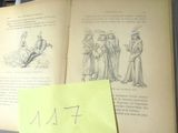 un livre ouvert sur lequel est collé un autocollant jaune