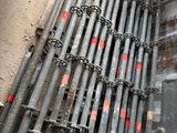 a picture of a bunch of pipes that are in a room