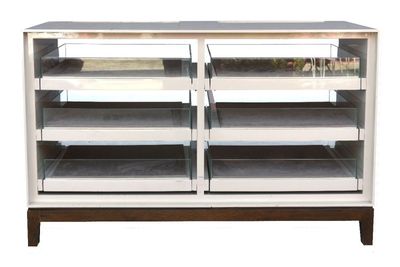 an image of a display case with a bunch of food in it