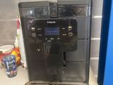 a coffee machine that is sitting on a counter