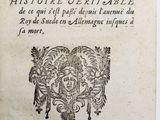 an old book with a picture of a lion on it