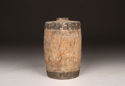 Dynastie HAN (206 av. JC - 220 après JC). Vase roule… - Photo 1