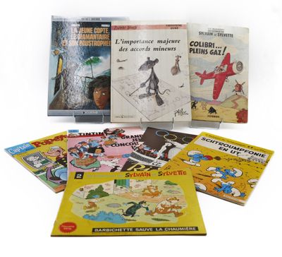 Lot BD Divers 8 vols. Les aventures de Sylvain et Sylvette B…