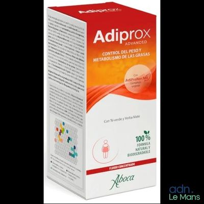 une boîte de comprimés Adproox portant une étiquette