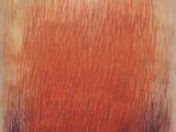 un dessin représentant un tableau rouge et orange sur fond blanc