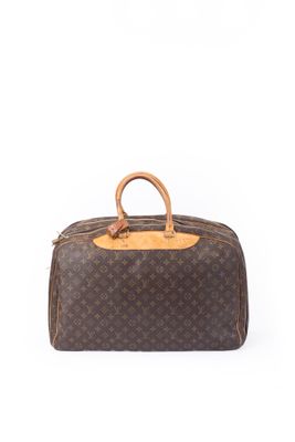 Louis VUITTON - Valise "Alizée" 54cm en toile Monogram et cu…