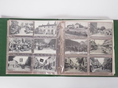 a book with a bunch of pictures of people on it