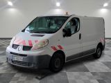 a white van that is parked in a room